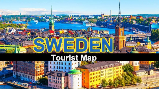 sweden tourist map