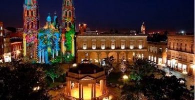map mexico tourist destinations