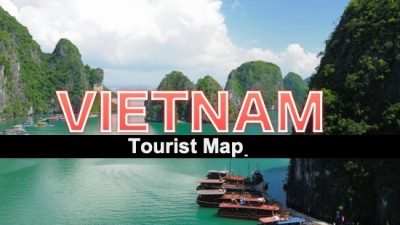 vietnam tourist map